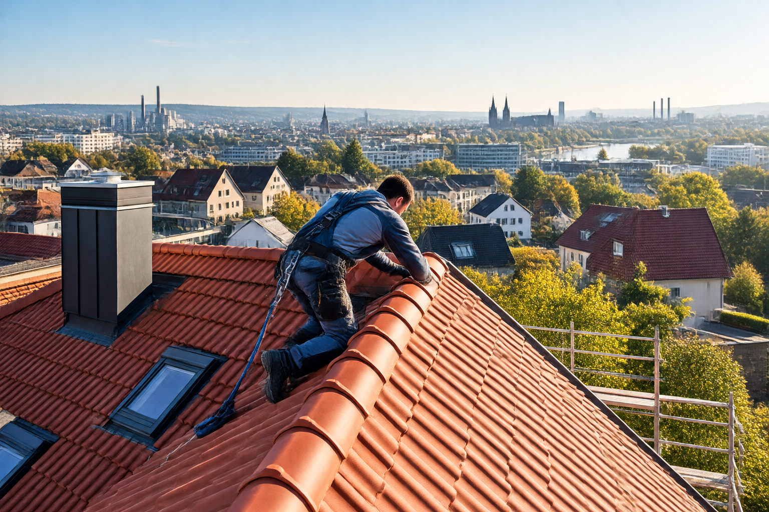 Dacharbeiten und Zimmerei von NewTech in Dortmund und NRW